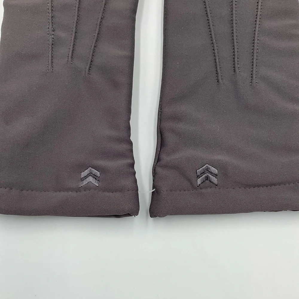 New Vintage 1994 Isotoner Warm Tailored Classic Knit-Lined Gloves - Brown